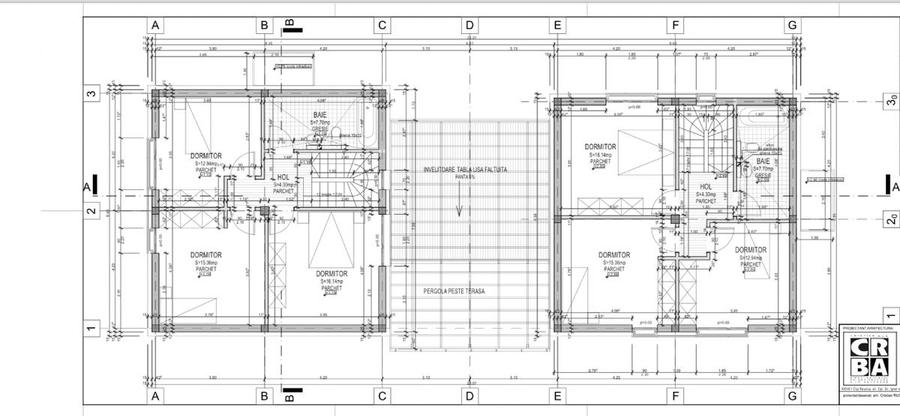 Duplex cu 4 camere cu Teren 250 Mp în Dezmir