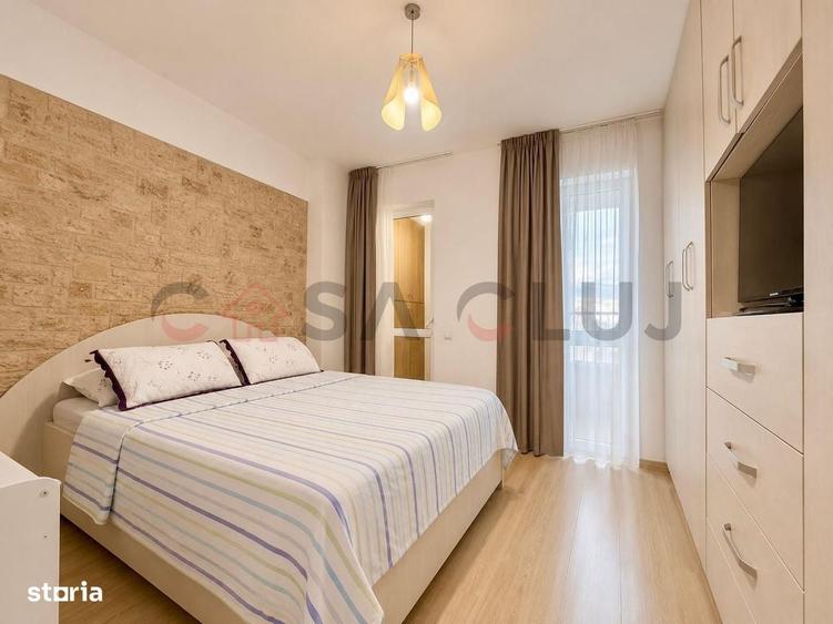 3 camere la cheie, bloc nou, 2 parcari subterane, terasa cu piscina - 5