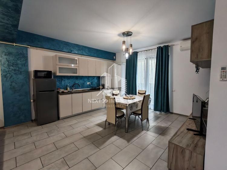 Apartament cu 2 camere nedecomandat, mobilat în Nord