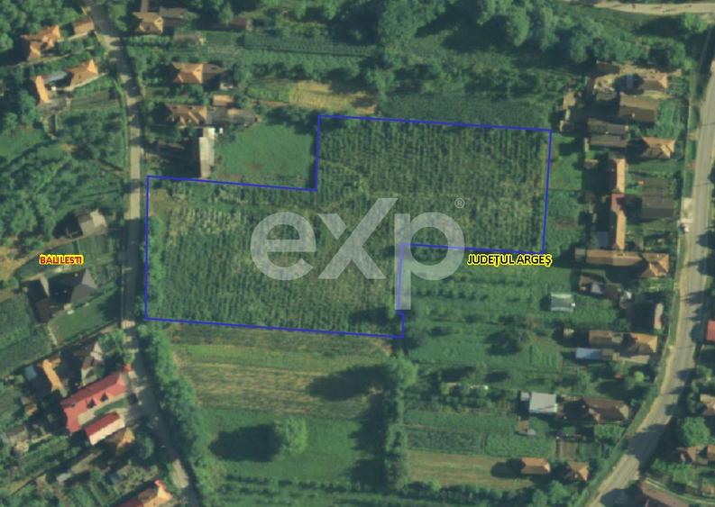 Teren Construcții intravilan de 9464 mp, în Bălilești