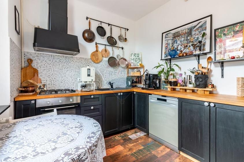 Apartament 3 camere, vilă interbelică Calea Plevnei - 8