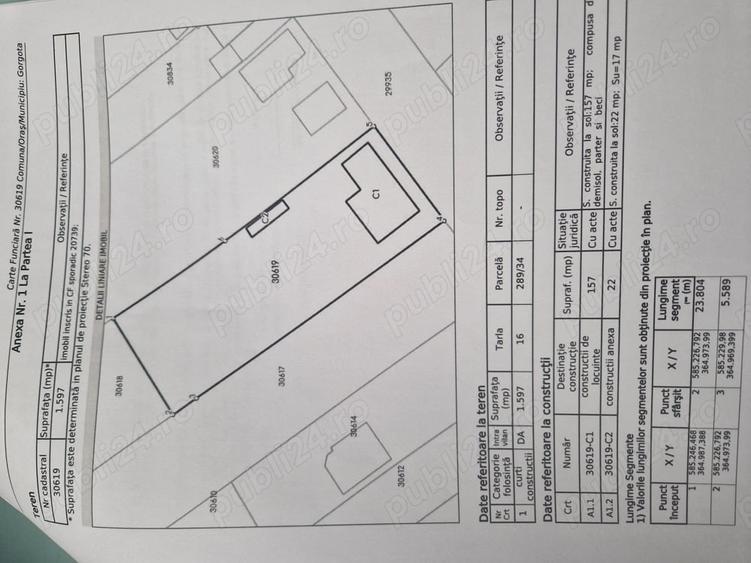 Casă cu 6 camere cu Teren 1597 Mp în Gorgota