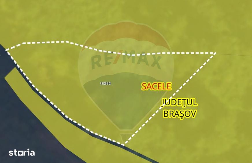 Teren 2.800 mp | Sacele | Platou cu priveli?te montana ?i rau - 4