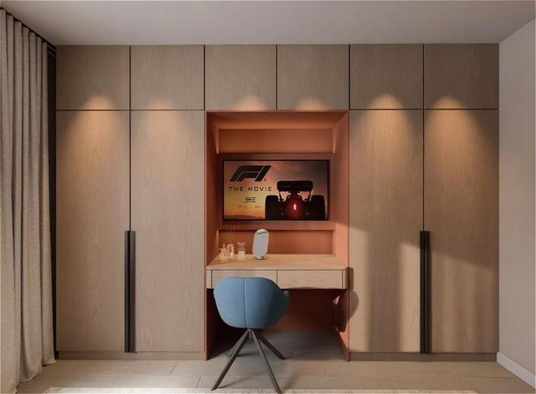 Apartament cu 2 camere semidecomandat, mobilat în Jiului