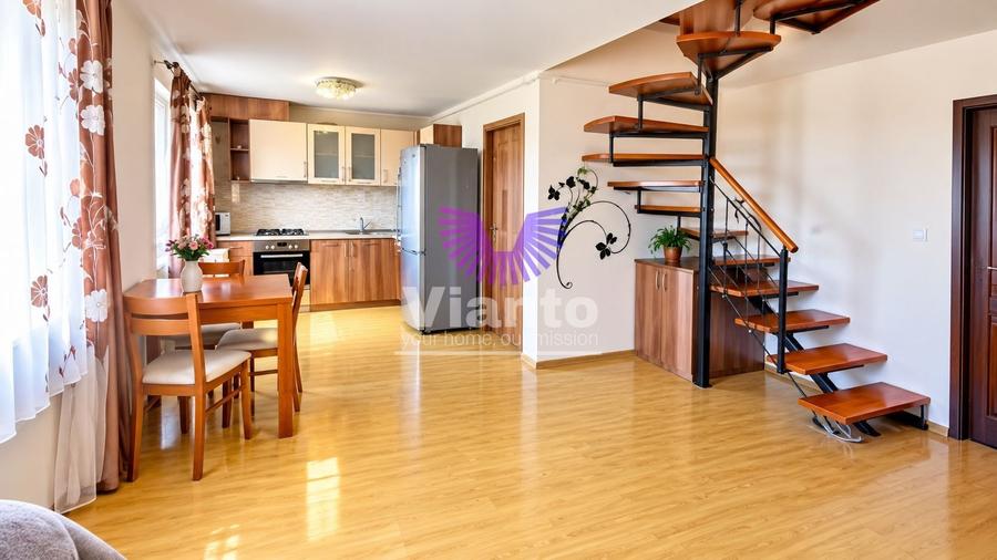 Apartament cu 3 camere decomandat, mobilat în Terezian