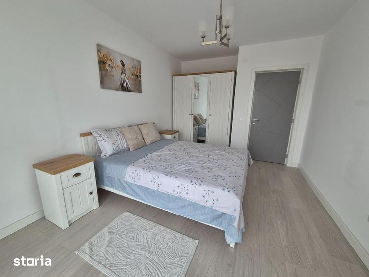 Bdul Bucuresti, nou, ap 2 camere cu centrala si AC, 450 euro, et 4/9 - 15