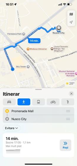 Apartament cu 2 camere decomandat în Aviației