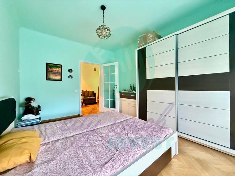 Apartament cu 3 camere semidecomandat, mobilat în Calea Călărașilor