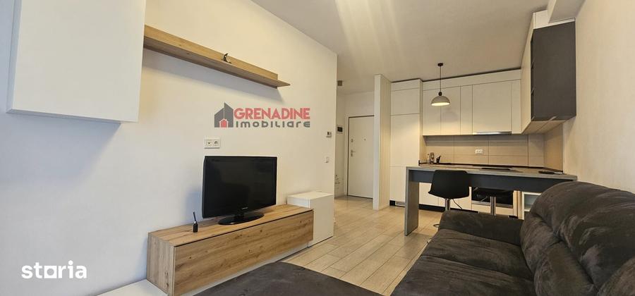 Apartament cu 2 camere, mobilat în Tractorul