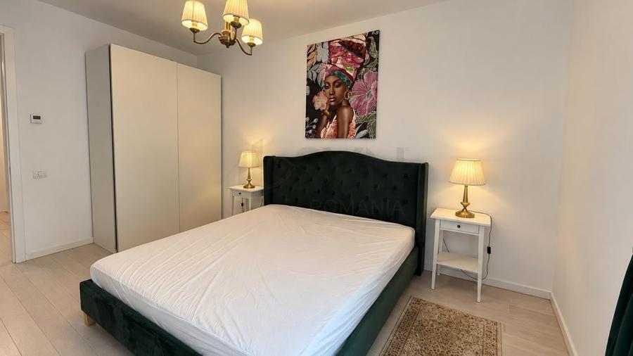 Apartament cu 2 camere decomandat, mobilat în Herăstrău