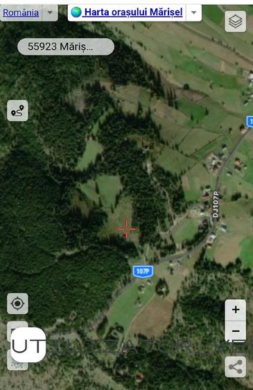 Teren de 1601 mp, în Mărișel