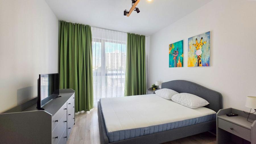 LUJERULUI - PLAZA ROMANIA, 2 camere, etaj 2, 59 mp, mobilat-utilat, bloc nou - 4