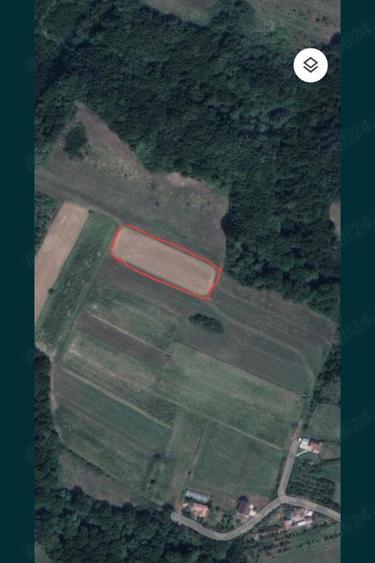 Teren de 2500 mp, în Bercioiu