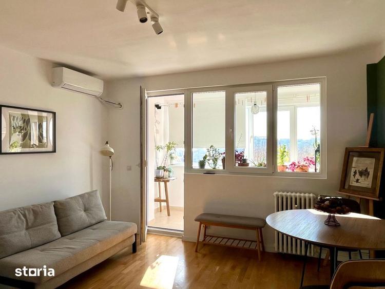 Apartament cu 2 camere decomandat, mobilat în Crângași