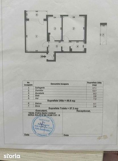 Apartament cu 2 camere decomandat în ICIL
