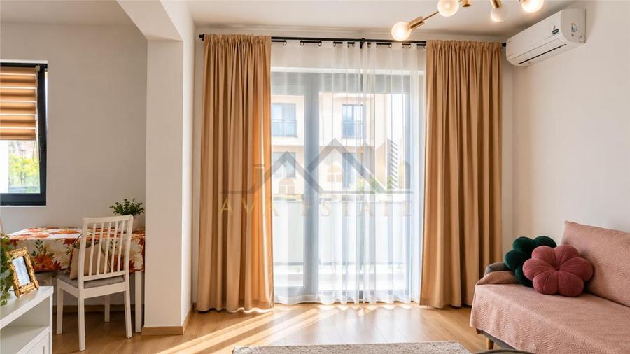 Apartament cu 2 camere semidecomandat, mobilat în Iosefin