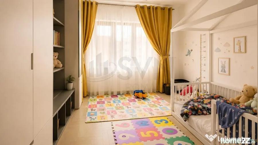 Apartament cu 4 camere semidecomandat în Aviației