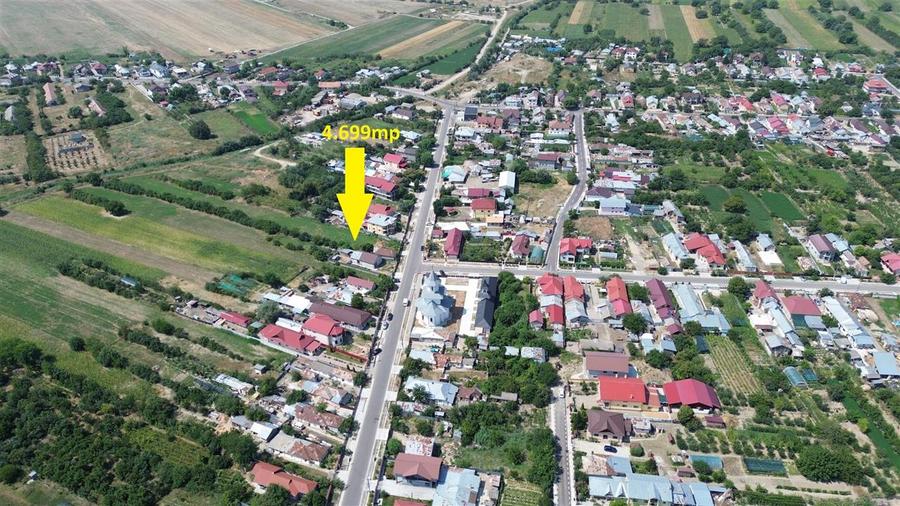 Teren Construcții intravilan de 4699 mp, în Milcovul