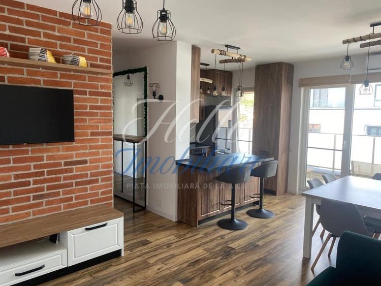 Apartament 3 camere, 68mp + 20mp terasa, bloc nou, centru Borhanci - 2