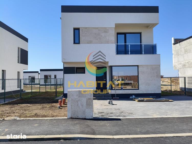 Casa 4 camere, teren 476 mp, ansamblu rezidential modern - Vidra - 1