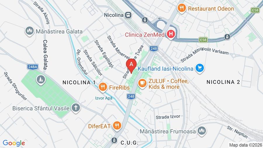 Apartament cu 3 camere decomandat în Nicolina