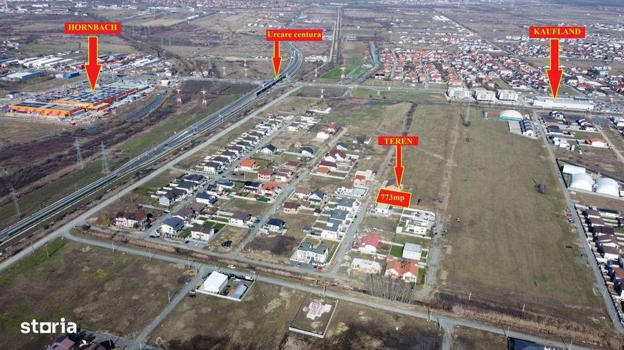 773mp | Teren Mosnita, spate Kaufland | Toate utilitatile - 3