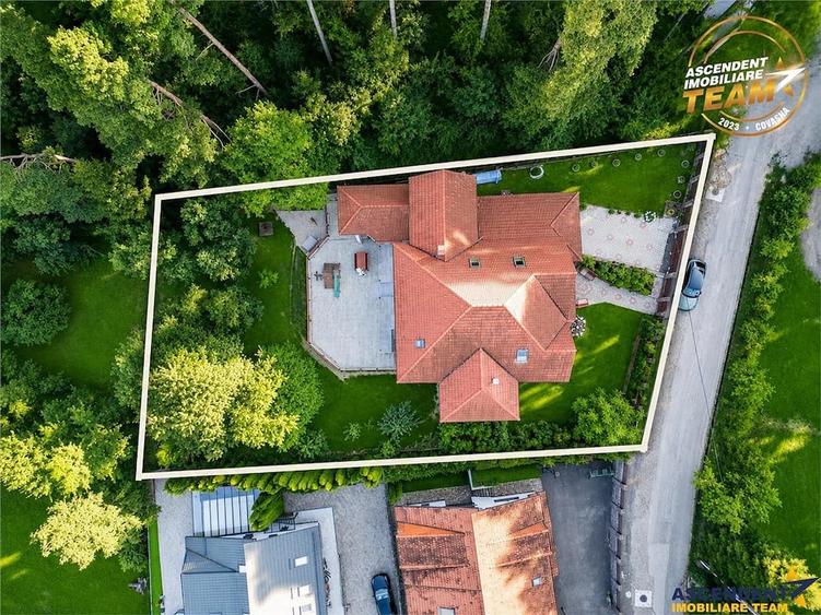 Resedinta privata la marginea padurii, 1.400mp parc privat, terase, garaj incalzit, Sacele - 7