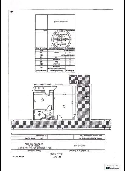 Apartament cu 2 camere semidecomandat, mobilat în Tunari