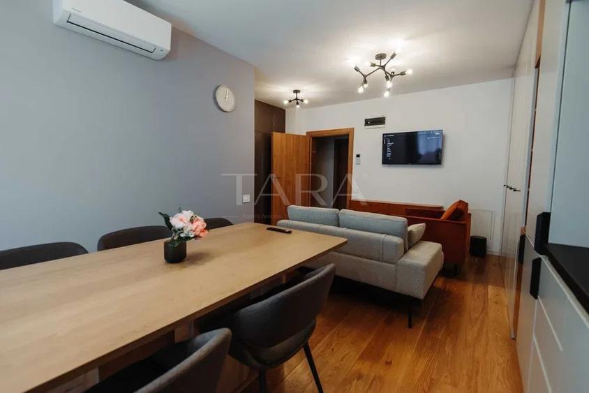 Apartament cu 2 camere semidecomandat, mobilat în Zorilor — fotografia 3
