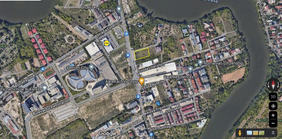 Teren Construcții intravilan de 2600 mp, în Băneasa