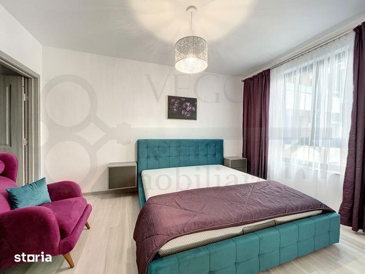 Apartament cu 3 camere, mobilat în Între Lacuri