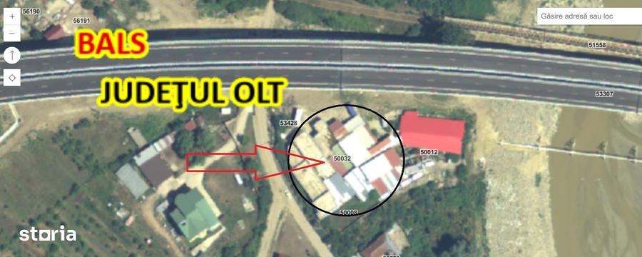 Spațiu comercial, de 2,201 mp, în Balș