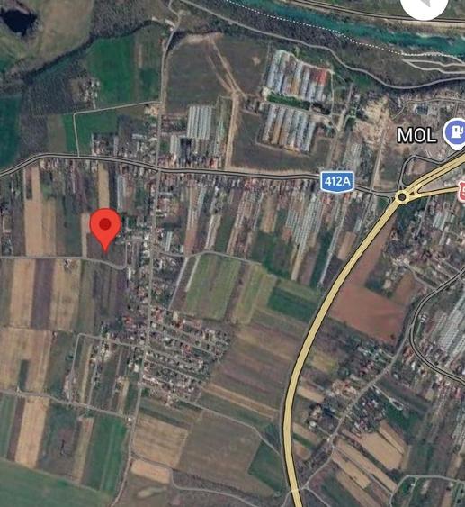 Teren de 2567 mp, în Adunații-Copăceni
