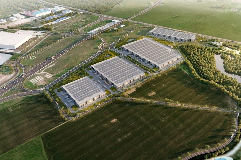 Spațiu industrial, de 2,300 mp, în Ștefăneștii de Jos