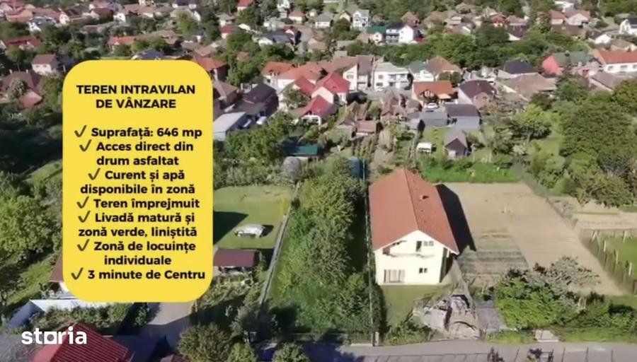 Teren de 649 mp, în Central