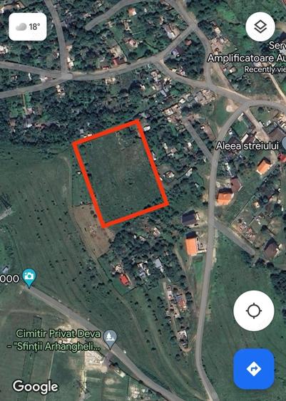 Teren de 1600 mp, în Micro 15