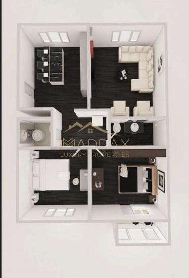 Apartament cu 3 camere, mobilat în 13 Septembrie