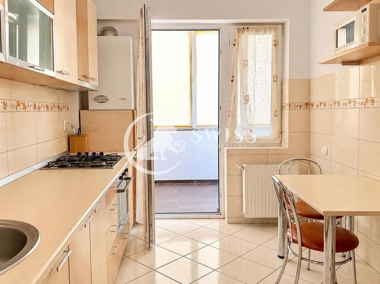 Apartament cu 2 camere semidecomandat, mobilat în Zorilor