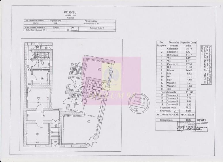 Casă cu 5 camere cu Teren 325 Mp în Central