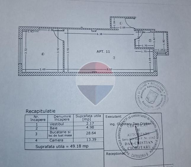 Apartament cu 2 camere de vânzare în zona Aparatorii Patriei - 12