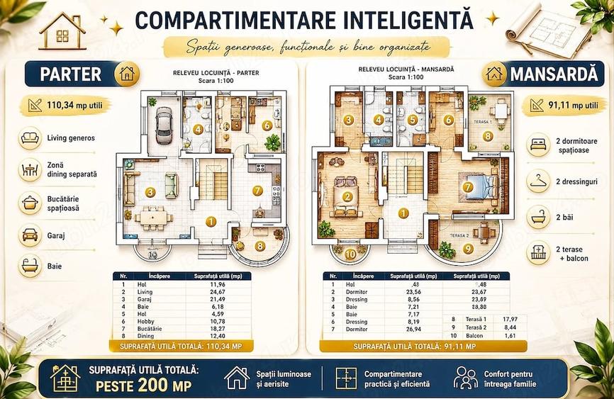 Casă cu Teren 660 Mp în Central