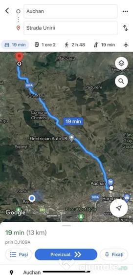 Teren de 2400 mp, în Deușu