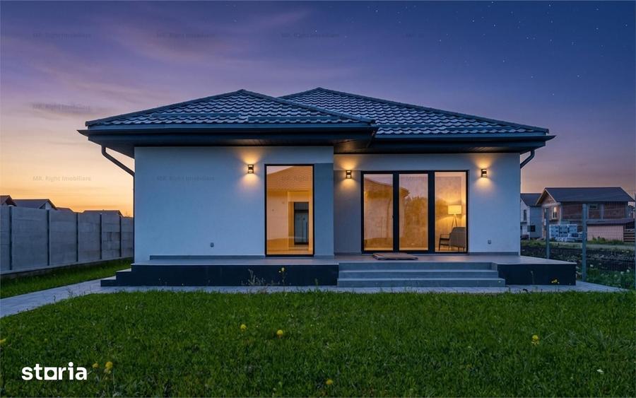 Casă cu 4 camere cu Teren 500 Mp în Stupini