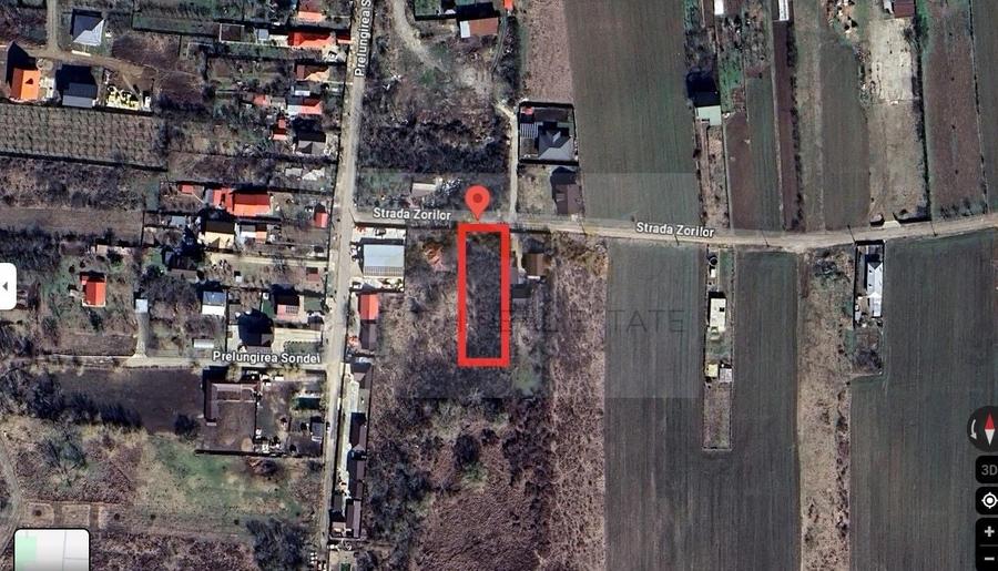 Teren Construcții intravilan de 1600 mp, în Periș