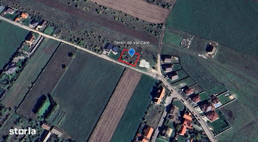 Teren de 938 mp, în Sânpetru