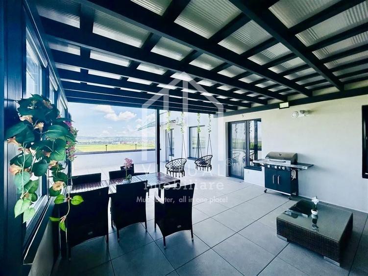 Penthouse cu 2 camere + terasa (55mp), parcare, bloc cu lift, etaj 7/7 - 14
