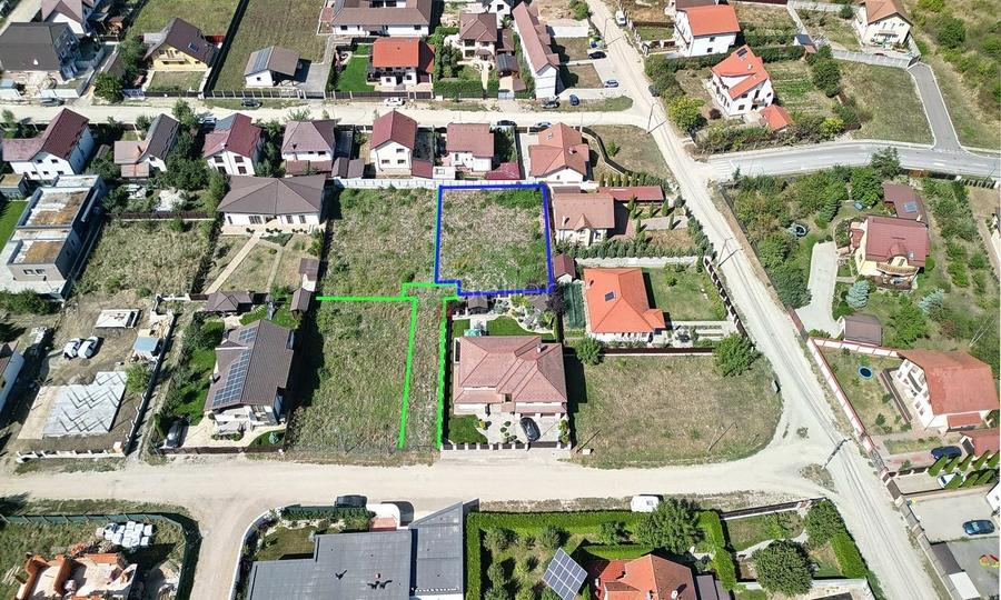 Teren Construcții intravilan de 823 mp, în Ghimbav Livadă