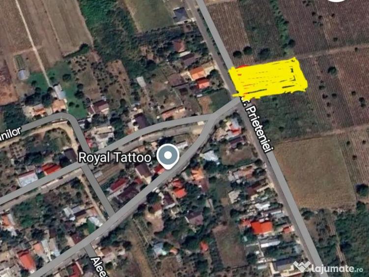 Teren de 1700 mp, în Merei