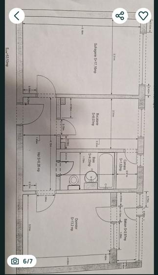 Apartament cu 2 camere decomandat în Ultracentral