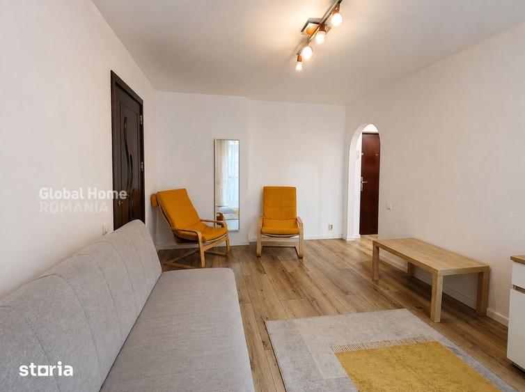 Apartament cu 2 camere semidecomandat, mobilat în Gara de Nord